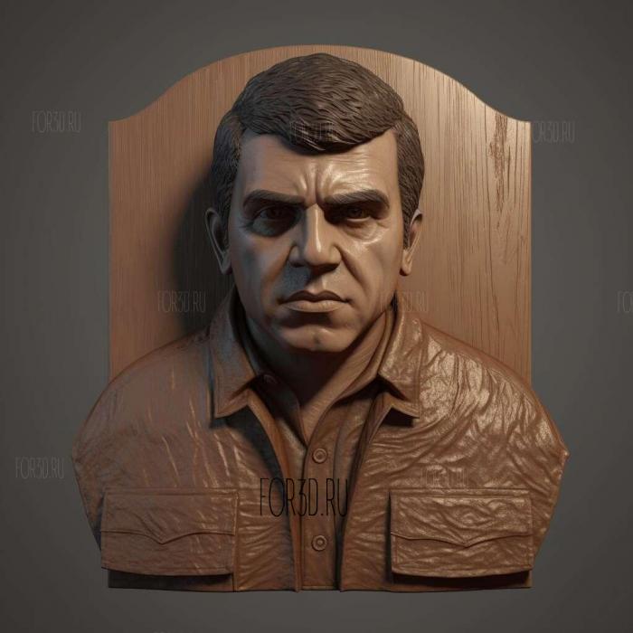 El Chapo 1 stl model for CNC